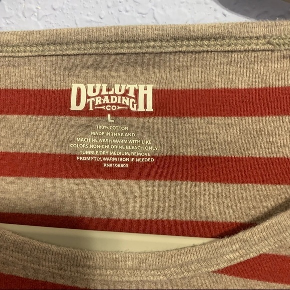 Duluth Trading Co Women’s Longtail T Long Sleeve Crewneck Tee - Picture 2 of 5